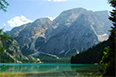 Pragser Wildsee in den Dolomiten