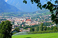 Blick auf Brixen