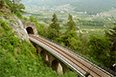 Viadukt der Vinschger Bahn bei Marling